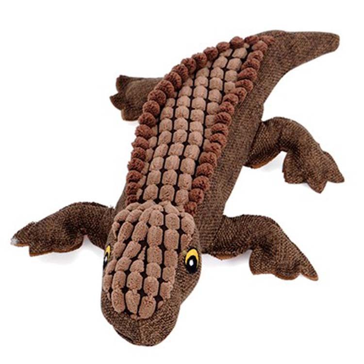 crocodile dog toy