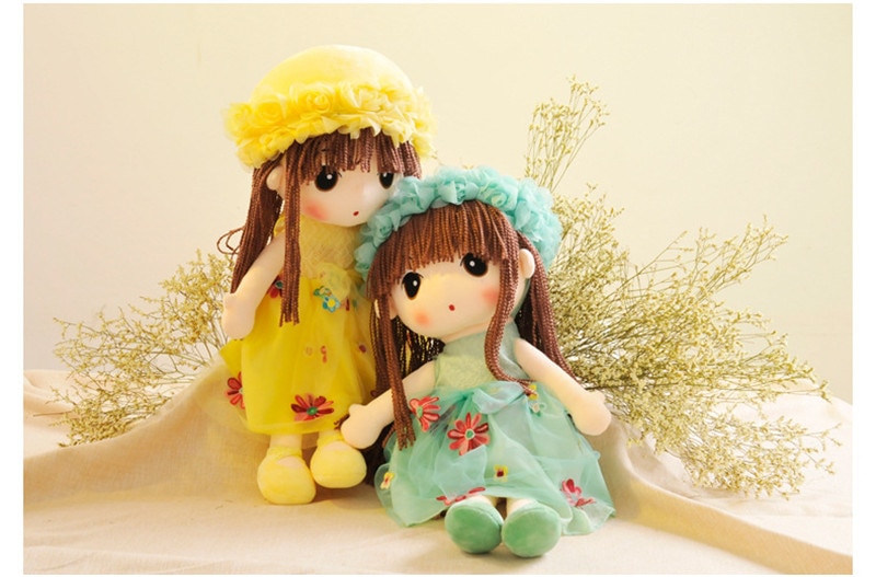 35cm Plush Toy Cute Girl Rag Doll Variety Of optional Birthday Gift Tanabata Creative Gift19