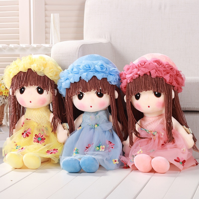 35cm Plush Toy Cute Girl Rag Doll Variety Of optional Birthday Gift Tanabata Creative Gift9