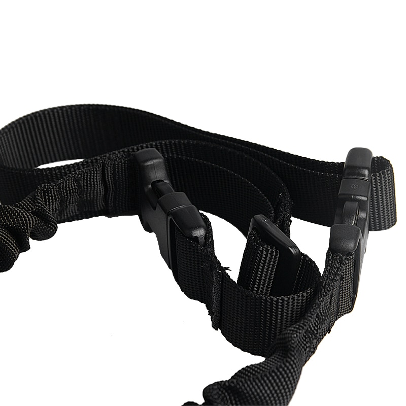 1000D-Heavy-Duty-Tactical-One-1-Single-Point-Sling-Adjustable-Bungee-Rifle-Gun-Sling-Strap-for-Airsoft-Hunting-Military RL30-1  (10)