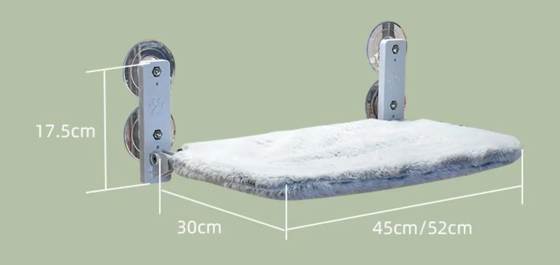 Cat Suction Cup Window Hammock