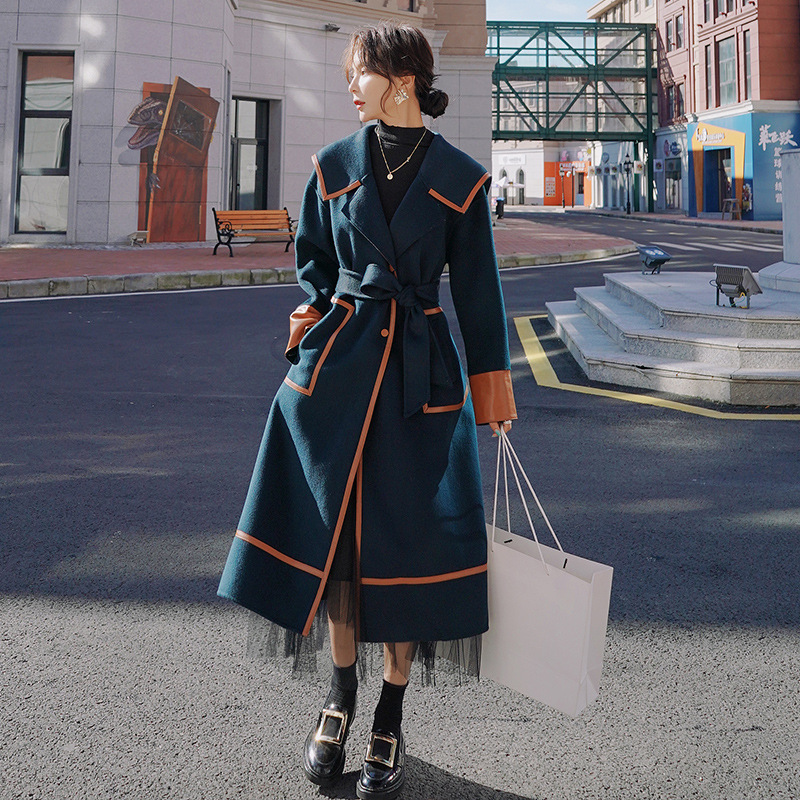 Women's Medium Length Woolen Jacket CJdropshipping