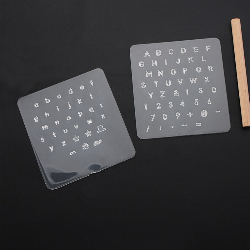 Transparent Leather Letter Punch Printing Tool CJdropshipping