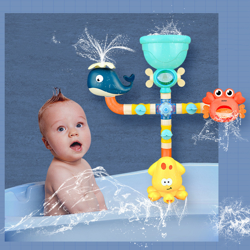 "Colorful Water Sprinkler Toy for Toddlers"