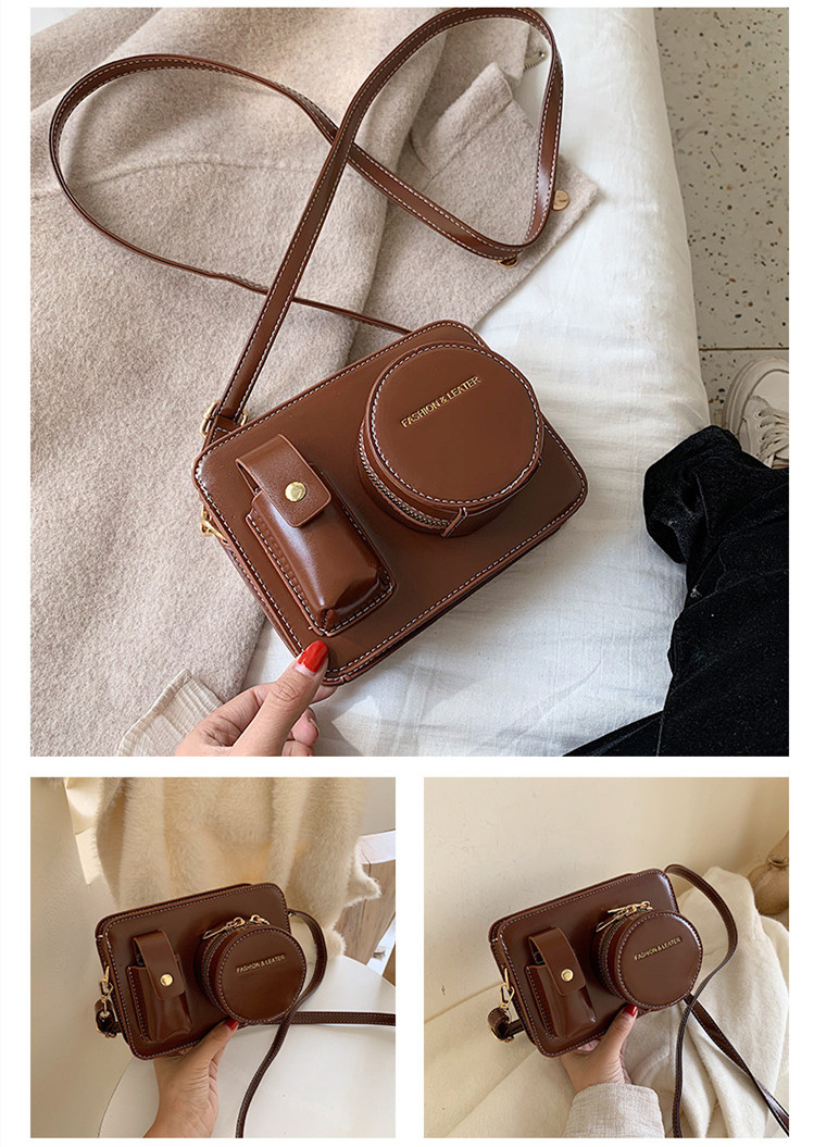 Trendy Camera Shape Bag 