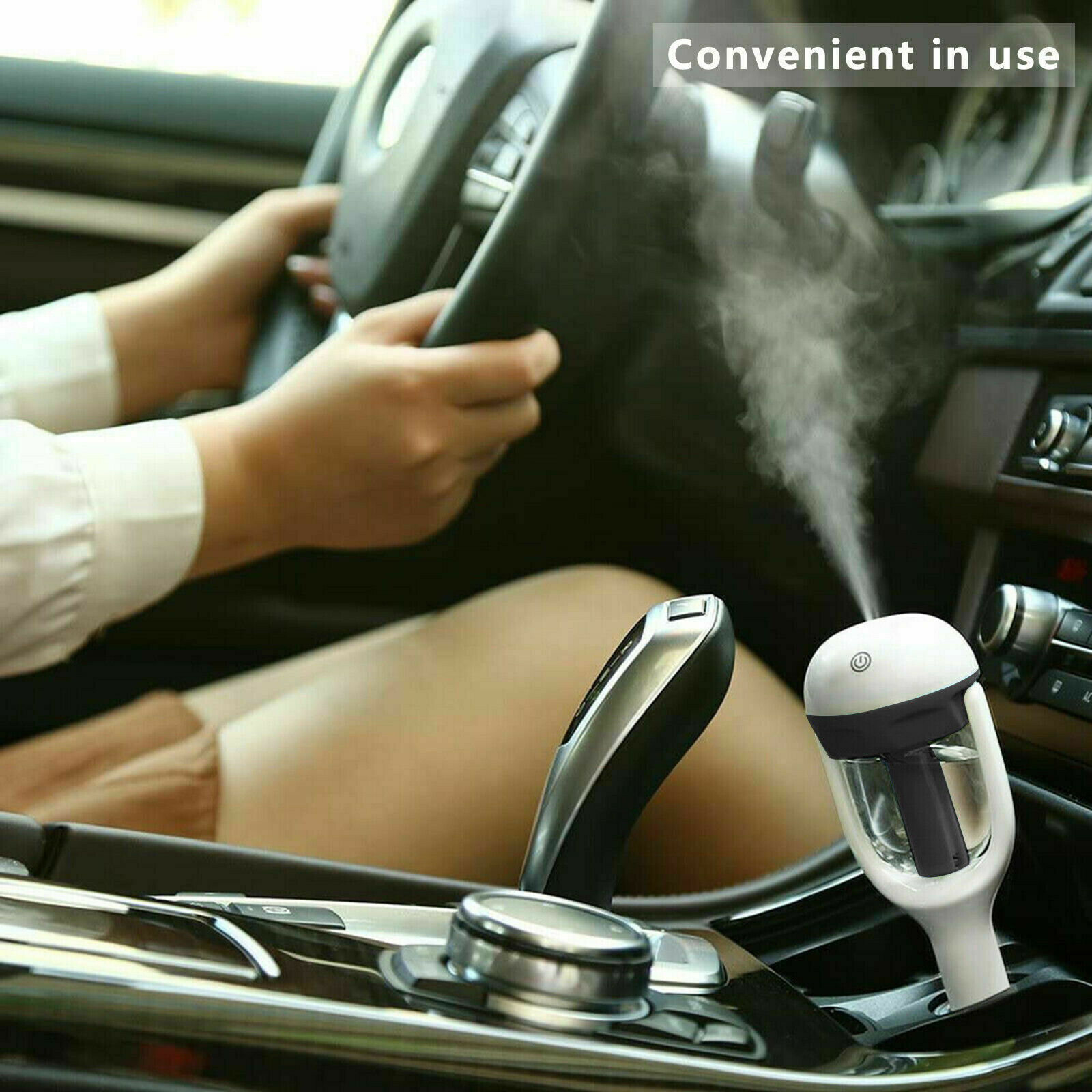 Car LED Light Up Ashtray Smokeless Ash Cigarette Cylinder Holder Cup  Colorful