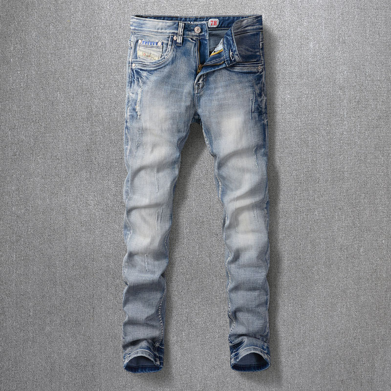 European And American Fashion Ripped Men's Jeans - CJdropshipping