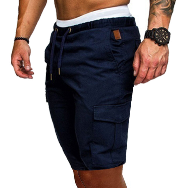 1df70708 37ef 4b86 a4f6 29e4ee1904bc - Colorful Fashion Slim Belt Casual Shorts