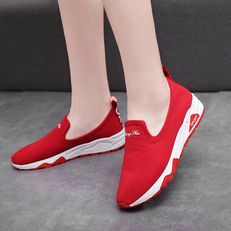 Women Canvas Shoes Youth Casual Shoes Comfortable High Heels канва обувь