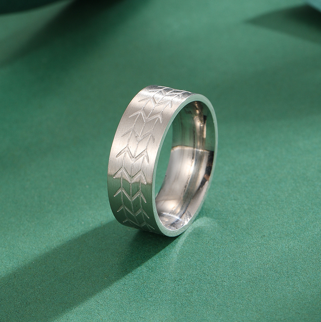 Stainless Steel Tire Ring Jewelry Gift CJdropshipping