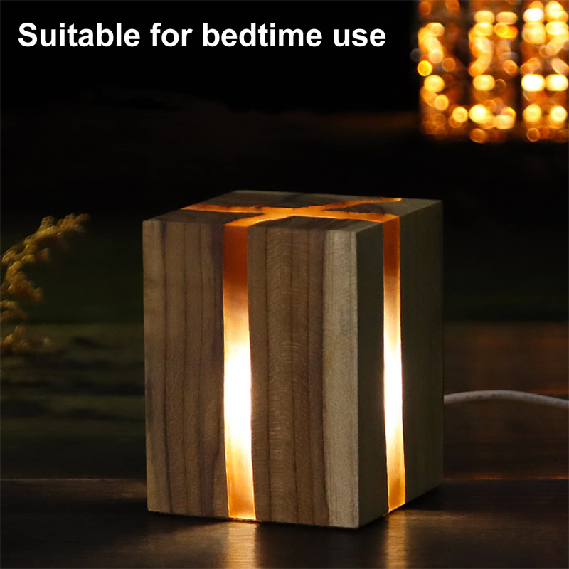 Adjustable Brown LED Desk Lamp with USB - Bedside No Glare Night Light