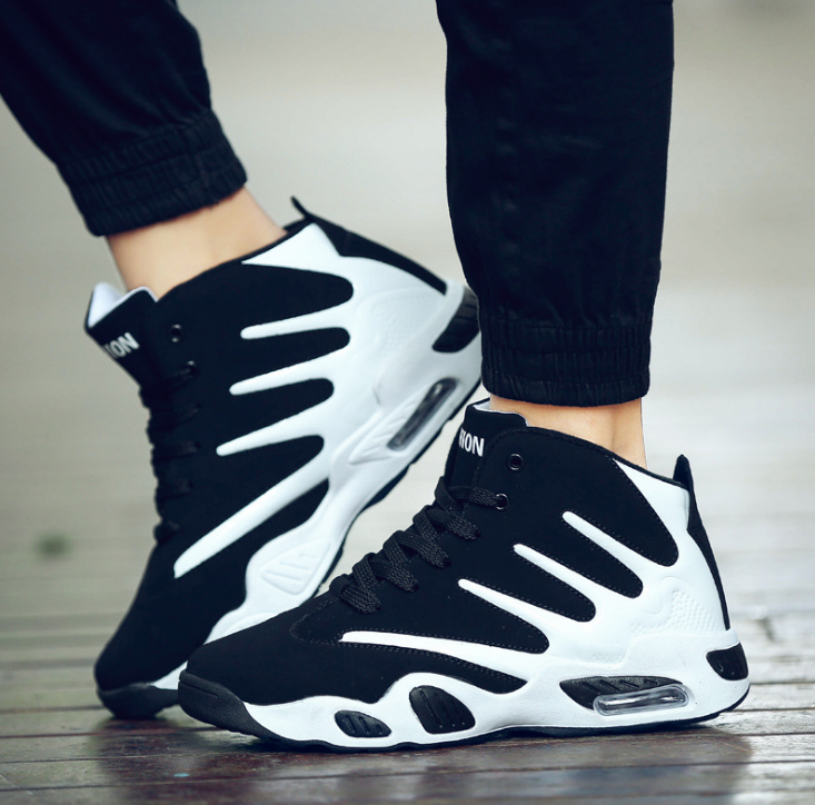 Men Air Cushion Basketball Shoes Wear-resistant Sneakers For Men Hommel Basketba