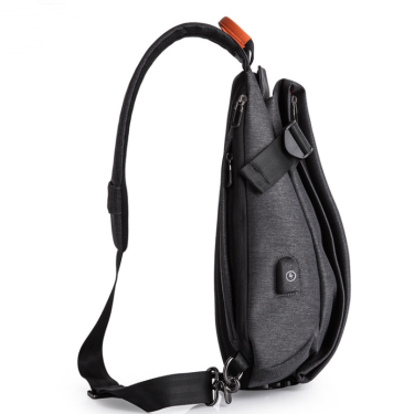 Shoulder bag fashion chest bag men's oxford diagonal bag tide brand sports bag—1