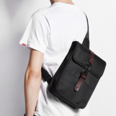 New Fan Zu chest bag men's Messenger bag men's shoulder bag diagonal shoulder bag men's backpack small casual fashion pockets sports—1