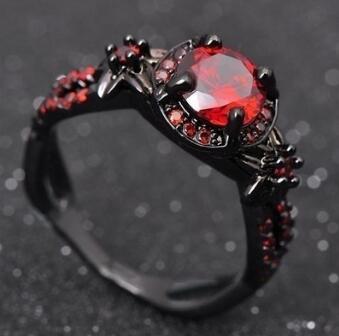 Red and black ring—2