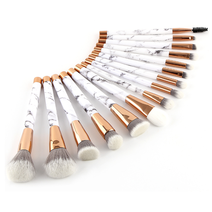 Sets Of Marble Makeup Brush With Makeup Brush Beauty Makeup Kit Makeup Brush Sets