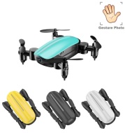 Teeggi T10 Mini Drone With Camera Foldable WiFi FPV RC Quadcopter Headless Mode Altitude Hold VS S9 Micro Pocket Selfie Dron