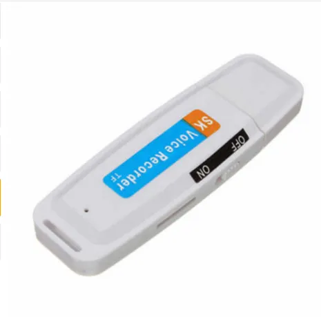 Color: white, capacity: 16GB - SK-001 fashion creative gift U disk SK-868 USB flash drive USB voice usb card function USB flash drive