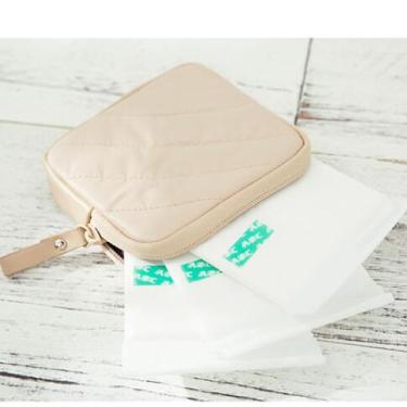 Portable sanitary napkin storage cosmetic bag—5