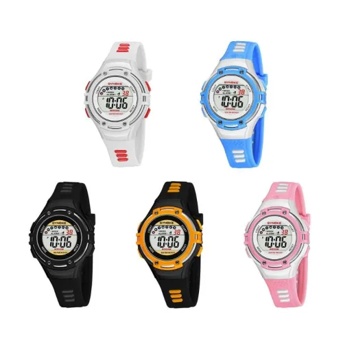 SYNOKE hot children electronic watch factory wholesale student sports multi-function night light alarm waterproof electronic watch
