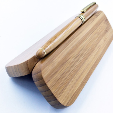 Bamboo pen bamboo pen pen ball pen lettering LOGO customer gift hard pen neutral bamboo pen—7