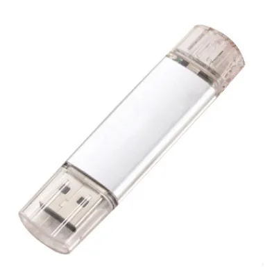 Color: Silver, style: Triple-64GB, Capacity:  - Multi-function U disk mobile phone three-in-one U disk