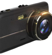 Front and rear double lens reversing image monitoring