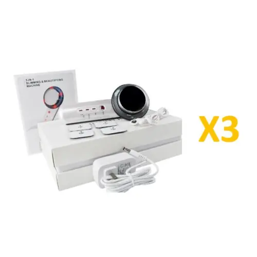 Model: UK 3 units - Beauty Care Slimming Device Handheld Ultrasound Body Fat Remove Massager