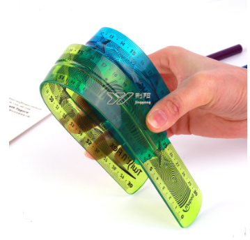 Plastic ruler 30cm soft ruler—3