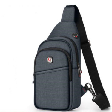 Men's chest bag Messenger bag large capacity—9