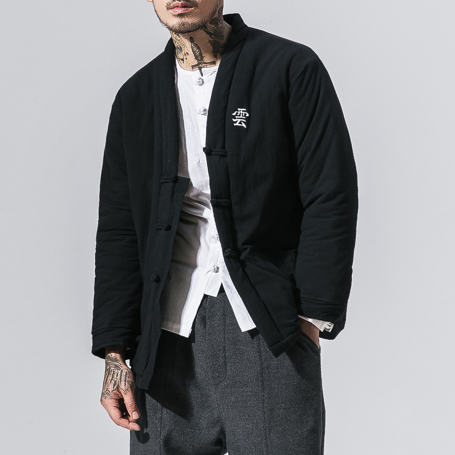 Men's Cotton Cardigan Cardigan CJdropshipping