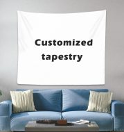 Digital printing tapestry custom home decoration background fabric