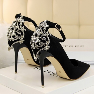 High heel wedding shoes—1