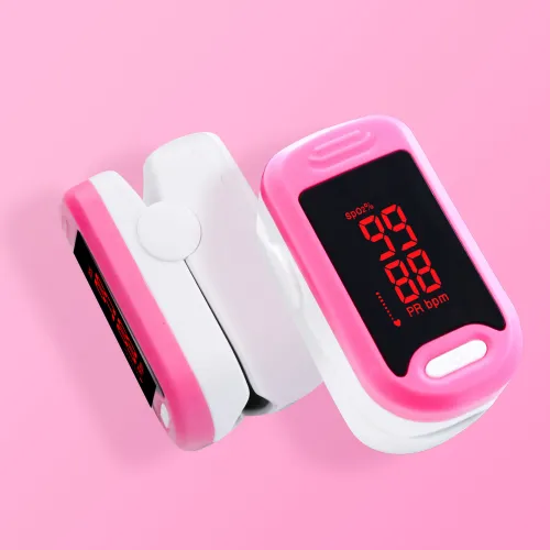 Color: Pink - Yongrow Medical Fingertip Pulse Oximeter