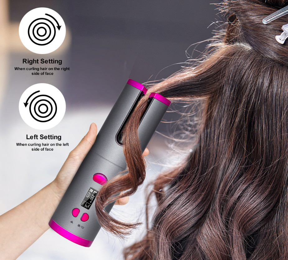 Curling Iron USB Wireless Multifunctional Charging Curler