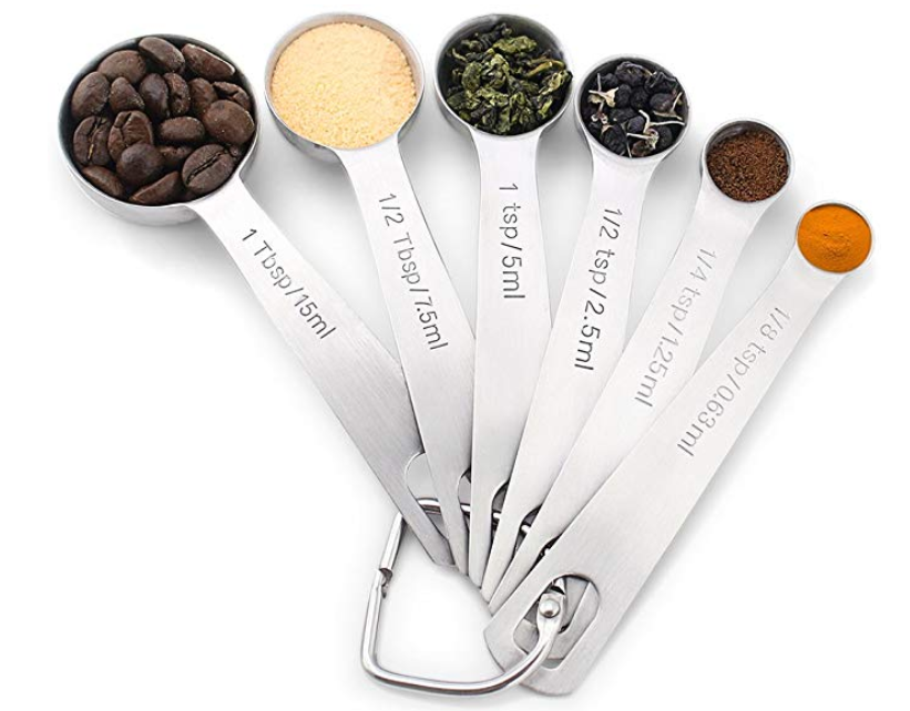 Stainless Steel Kitchen Seasoning Measuring Spoons CJdropshipping