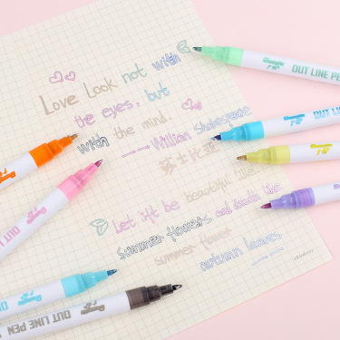 Highlighter Pen Student Marker—2