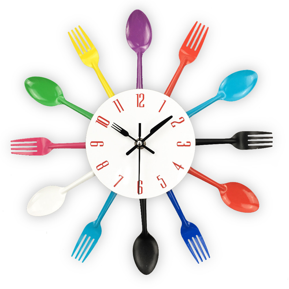 Creative Cutlery Wall Clock