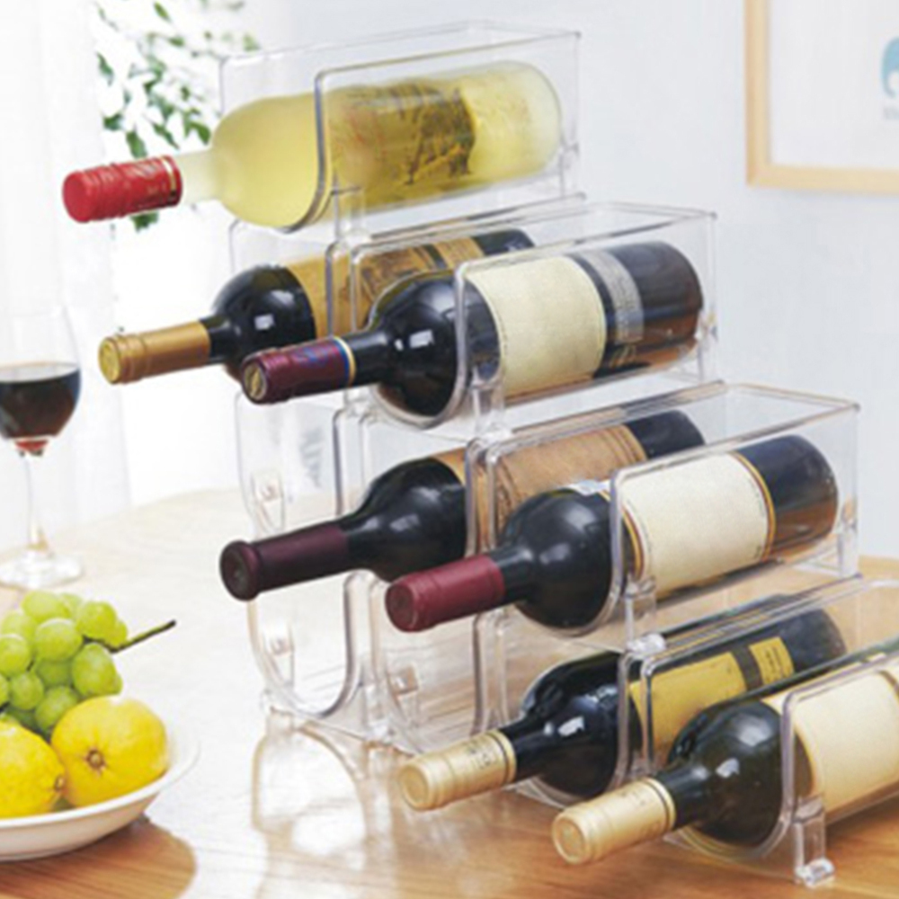 Beverage household wine rack refrigerator storage rack CJdropshipping