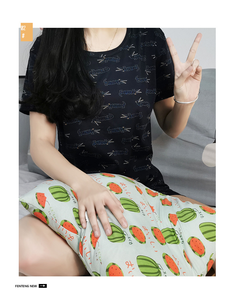 Crocodile Pajama Set