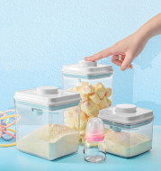 Transparent Milk Powder Box Sealed Container Moisture-proof Portable Large Capacity