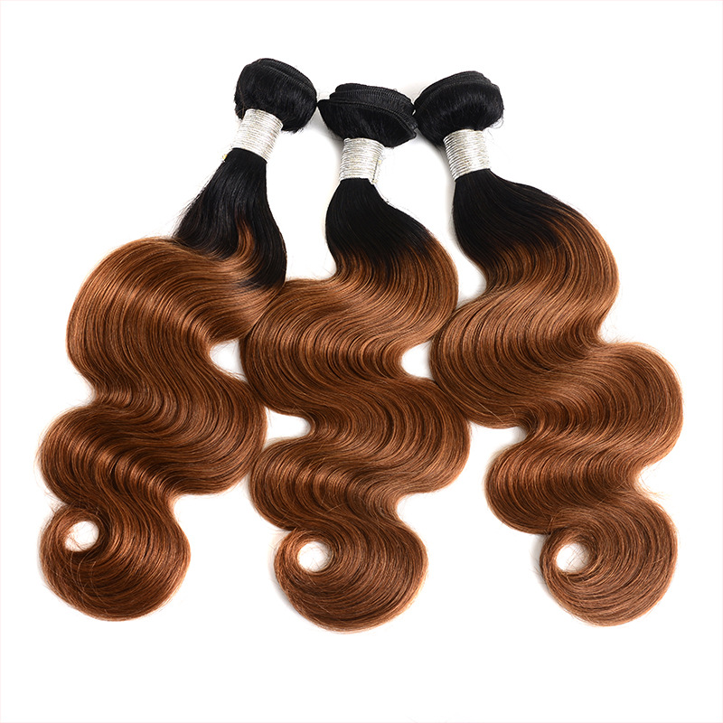 Real person hair with hair curtain fake - CJdropshipping