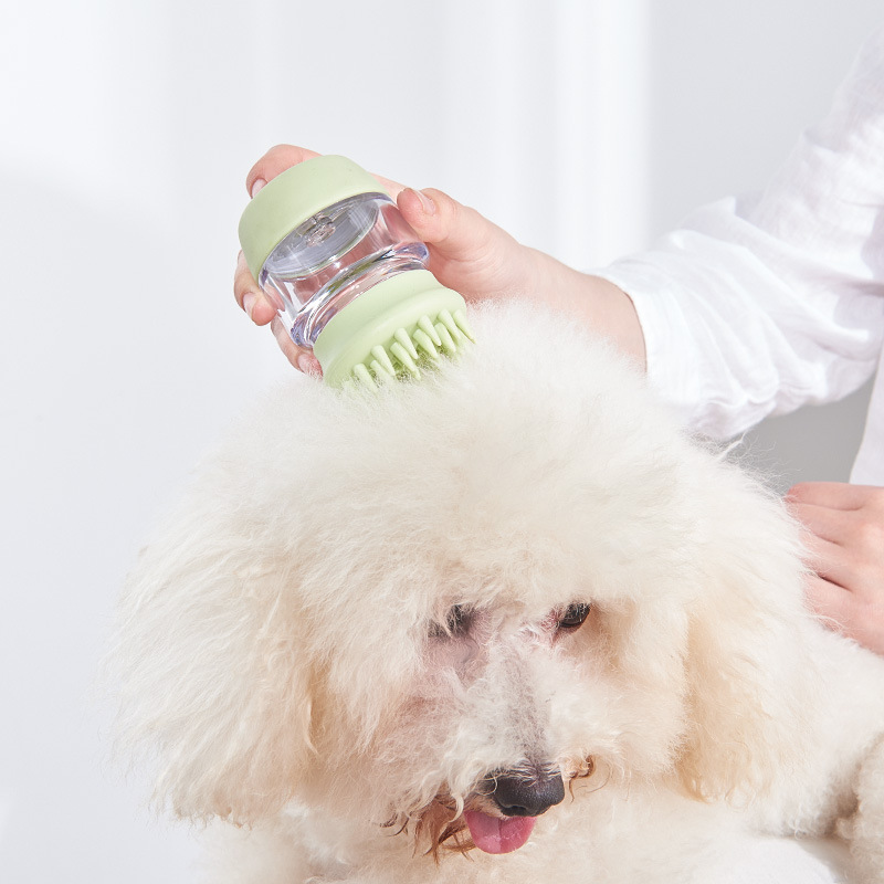 Multifunctional Pet Bath Massage Brush Comb