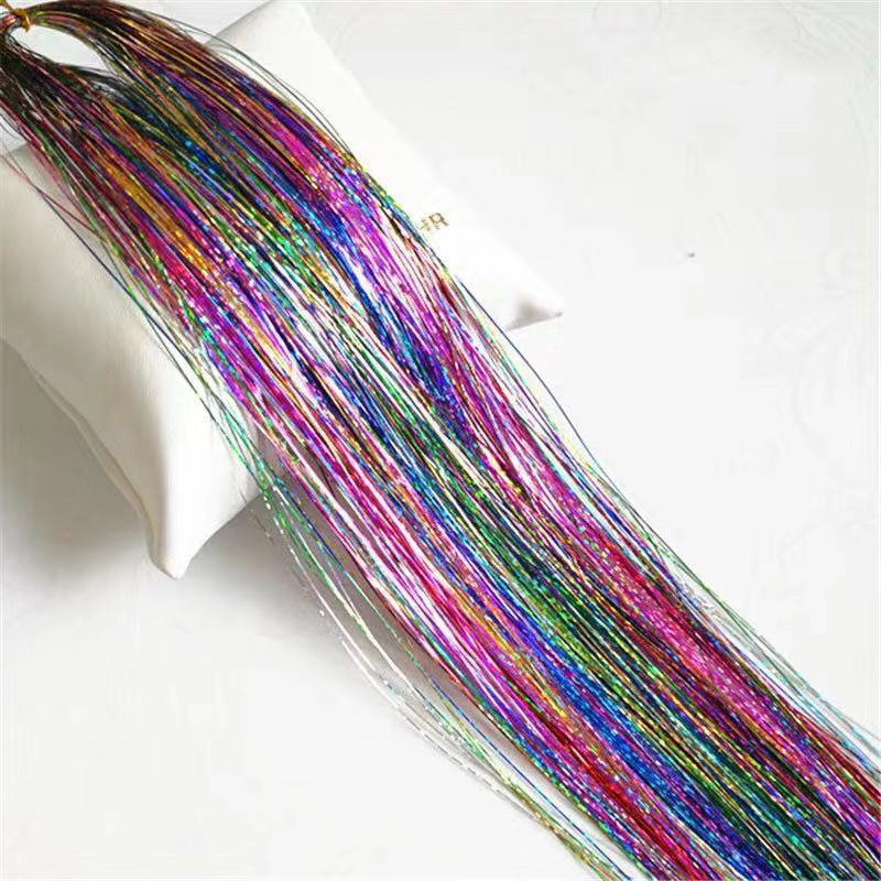 Laser hair color hair extension CJdropshipping