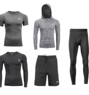 Sports suit fitness wear running training tight shorts