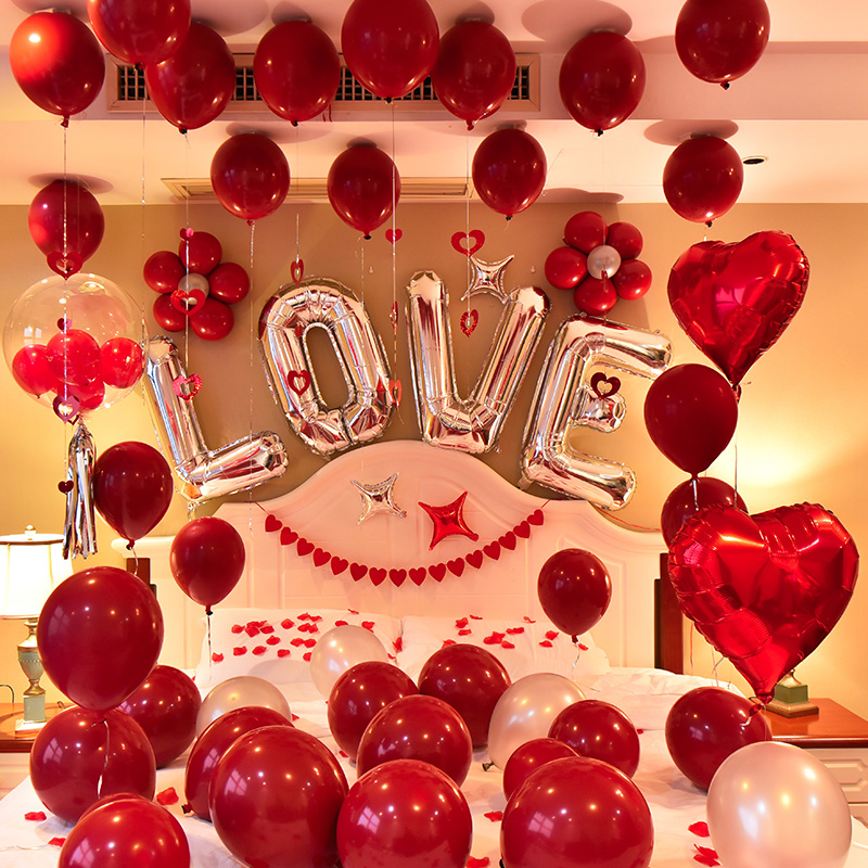 Love Romantic Wedding Party Balloon Set