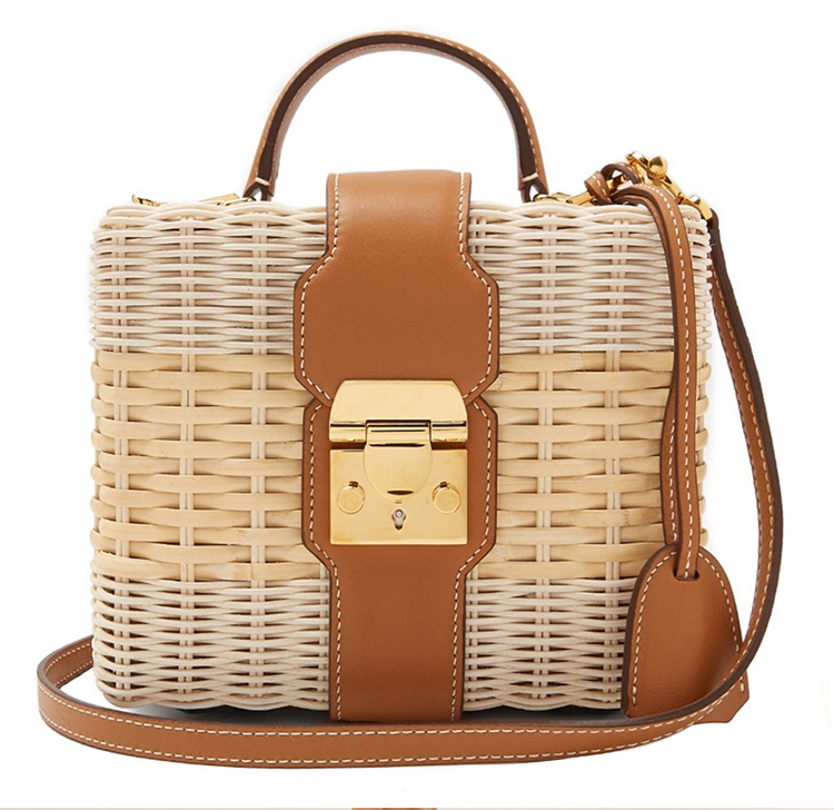 Straw bag crossbody vacation beach bag CJdropshipping