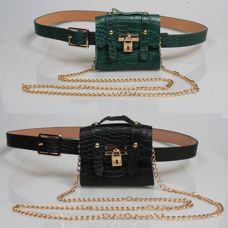 Metal chain belt small bag CJdropshipping