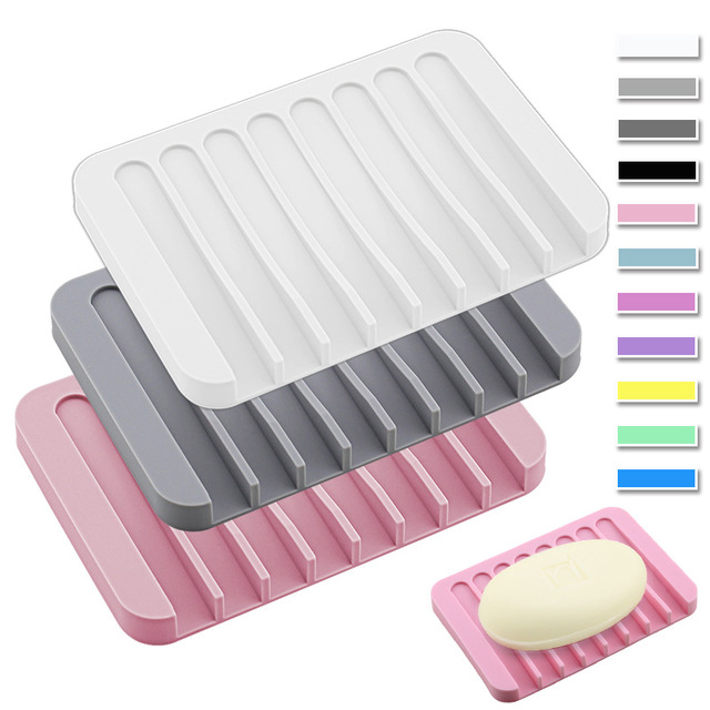 Silicone soap dish CJdropshipping