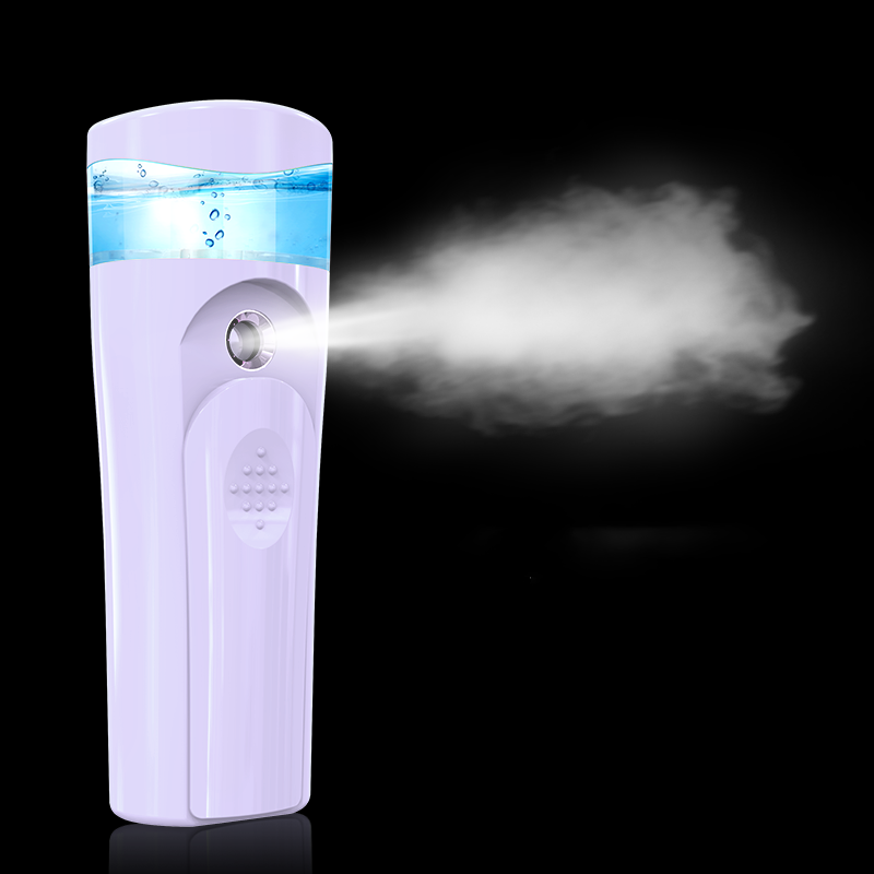 Color: Purple, Style: Electroplating - Household air atomizer spray small appliances